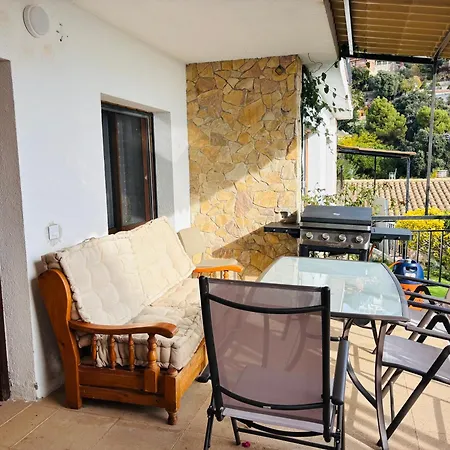 House With Ocean And Mountain Views Santa Susanna